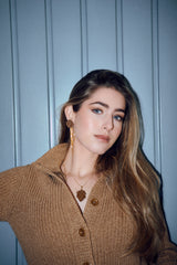 Peonia Gold Earrings