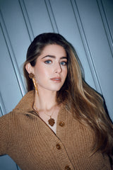 Peonia Gold Earrings