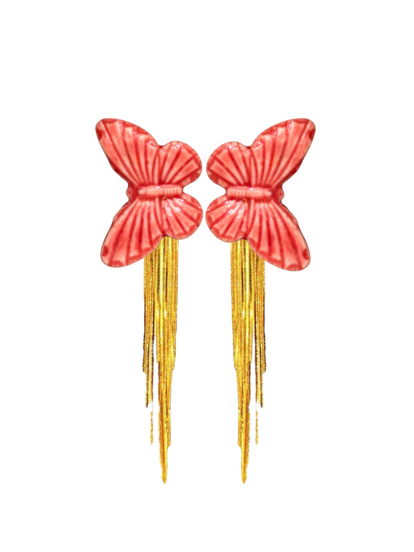 Pendientes Butterfly gold