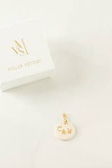 Medallas personalizadas varias iniciales sin cadena