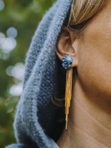 Pendientes Musgo Gold La Biescona