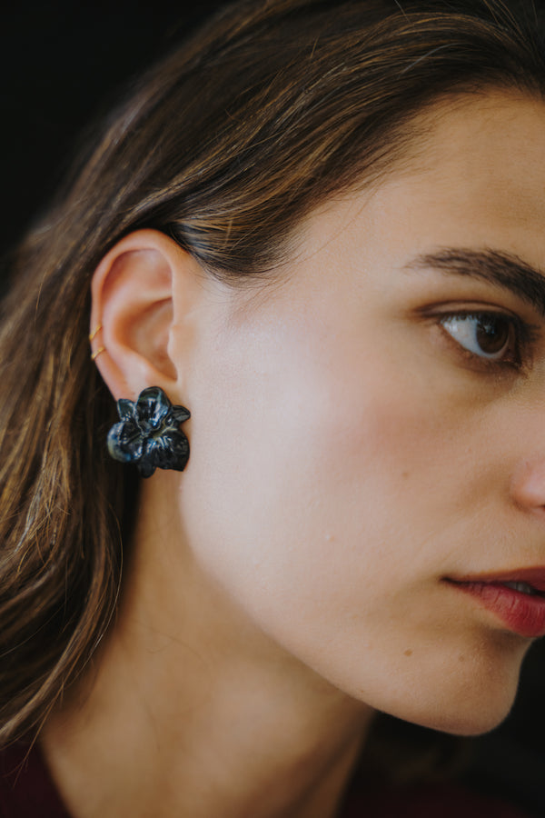 Pendientes Orchid mini La Biescona