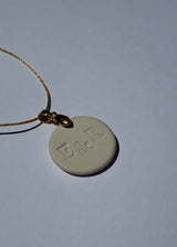 Medallas personalizadas una inicial con cadena