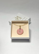 Medallas personalizadas una inicial con cadena