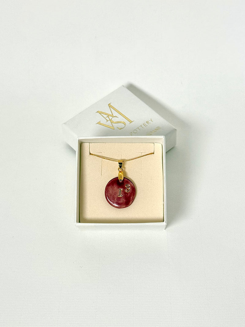 Medallas personalizadas varias iniciales con cadena