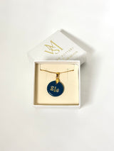 Medallas personalizadas varias iniciales con cadena