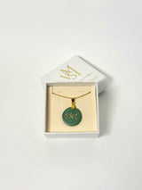 Medallas personalizadas varias iniciales con cadena