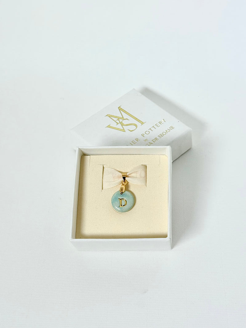 Medallas personalizadas una inicial sin cadena