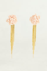 Pendientes Peonia Gold