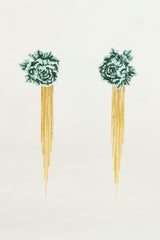 Pendientes Peonia Gold