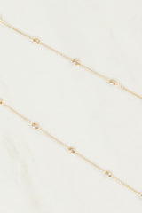 Cadena Oro Swarovski