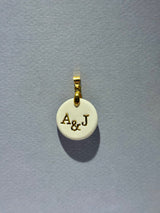 Various initial medals without chain