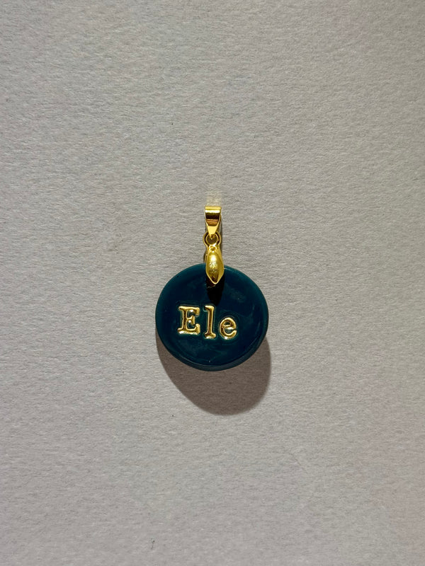 Various initial medals without chain