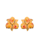Mini Orchid Earrings