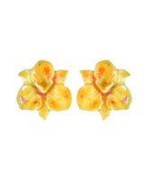 Mini Orchid Earrings