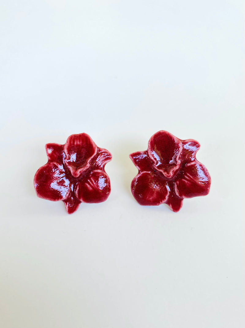 Pendientes Orchid mini