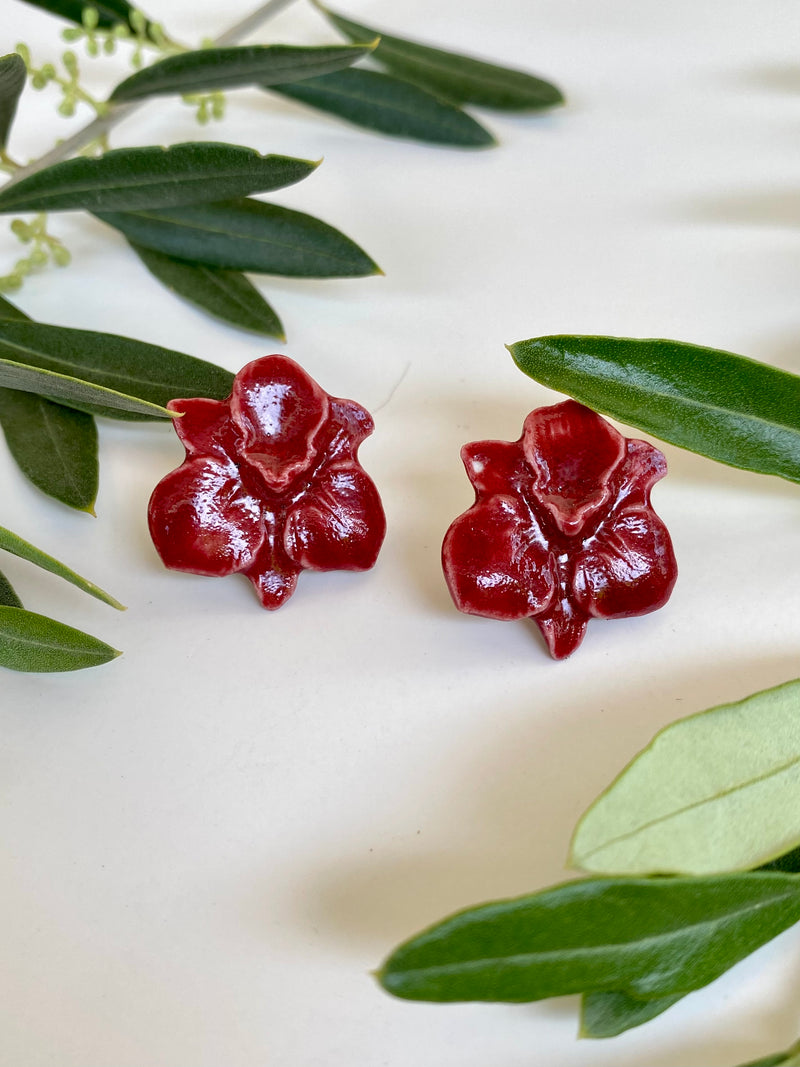 Pendientes Orchid mini