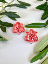 Pendientes Orchid mini