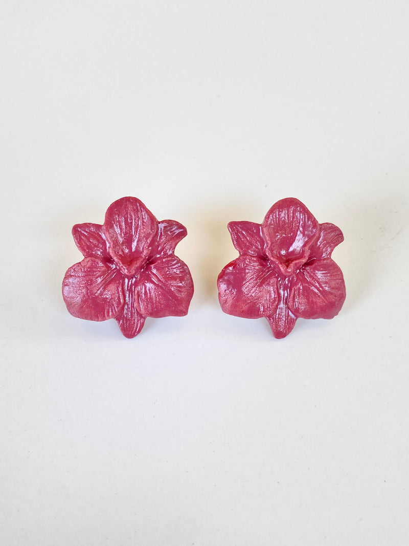 Pendientes Orchid mini