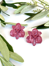 Pendientes Orchid mini