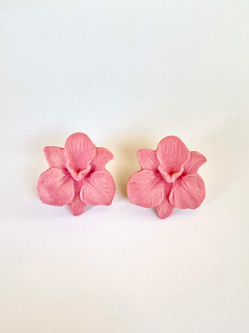 Pendientes Orchid mini