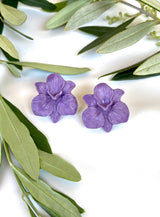 Pendientes Orchid mini