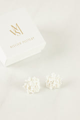 Pendientes Peonia Simple