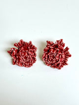 Pendientes Peonia Simple