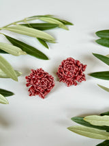 Pendientes Peonia Simple