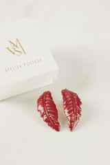 Pendientes Pluma