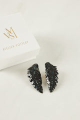 Pendientes Pluma