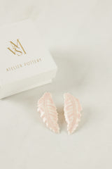Pendientes Pluma