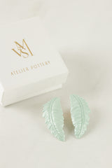 Pendientes Pluma