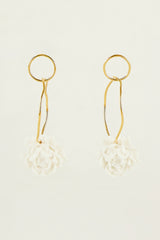 Pendientes Doble Aro Peonia
