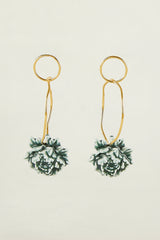 Pendientes Doble Aro Peonia