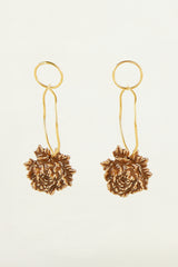 Pendientes Doble Aro Peonia
