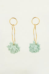 Pendientes Doble Aro Peonia