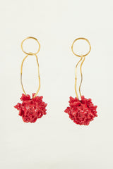 Pendientes Doble Aro Peonia