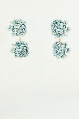 Pendientes Peonia Doble