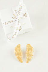 Pendientes Pluma