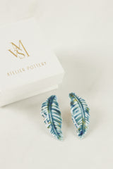 Pendientes Pluma