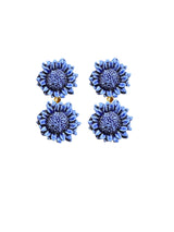 Pendientes Sunflower Doble