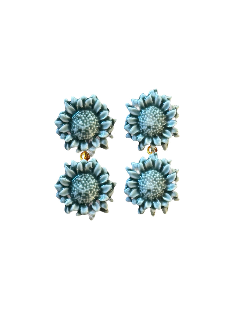 Pendientes Sunflower Doble