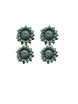 Pendientes Sunflower Doble