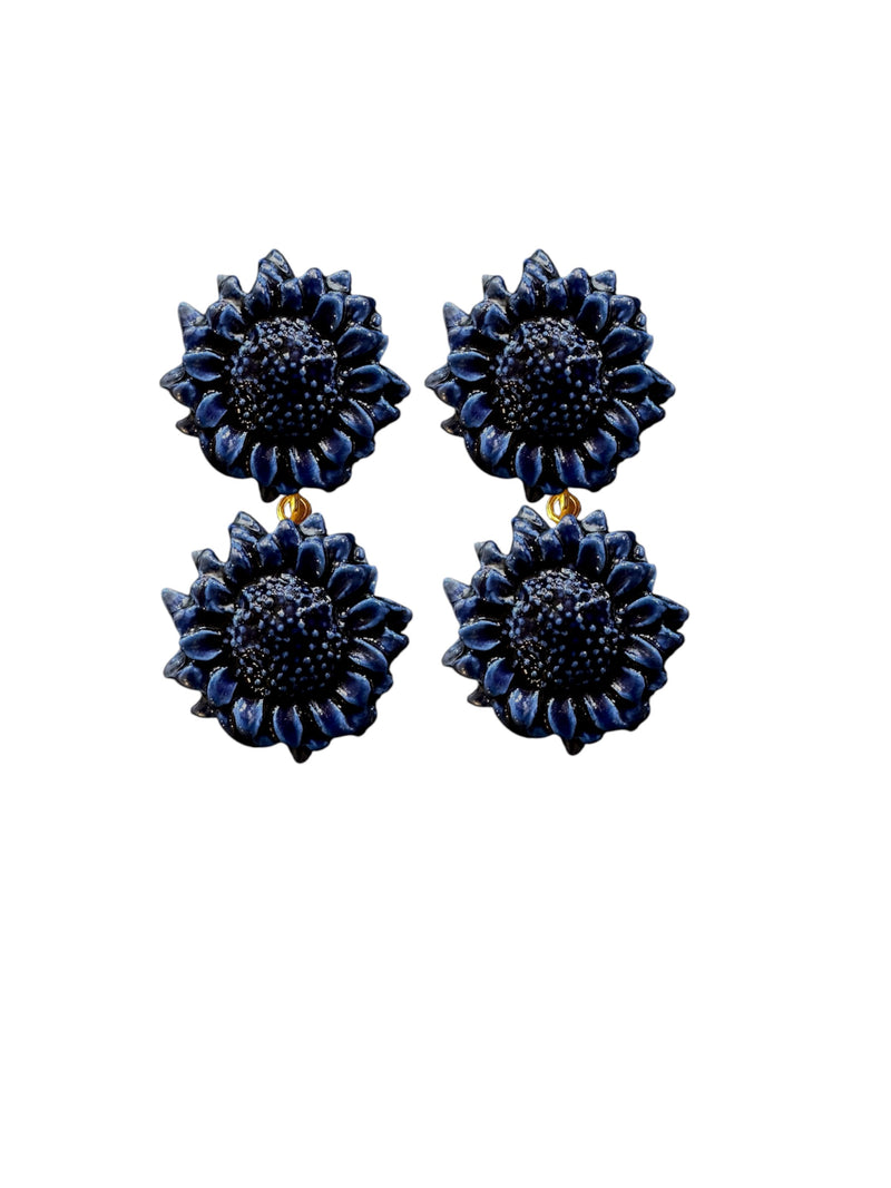 Pendientes Sunflower Doble