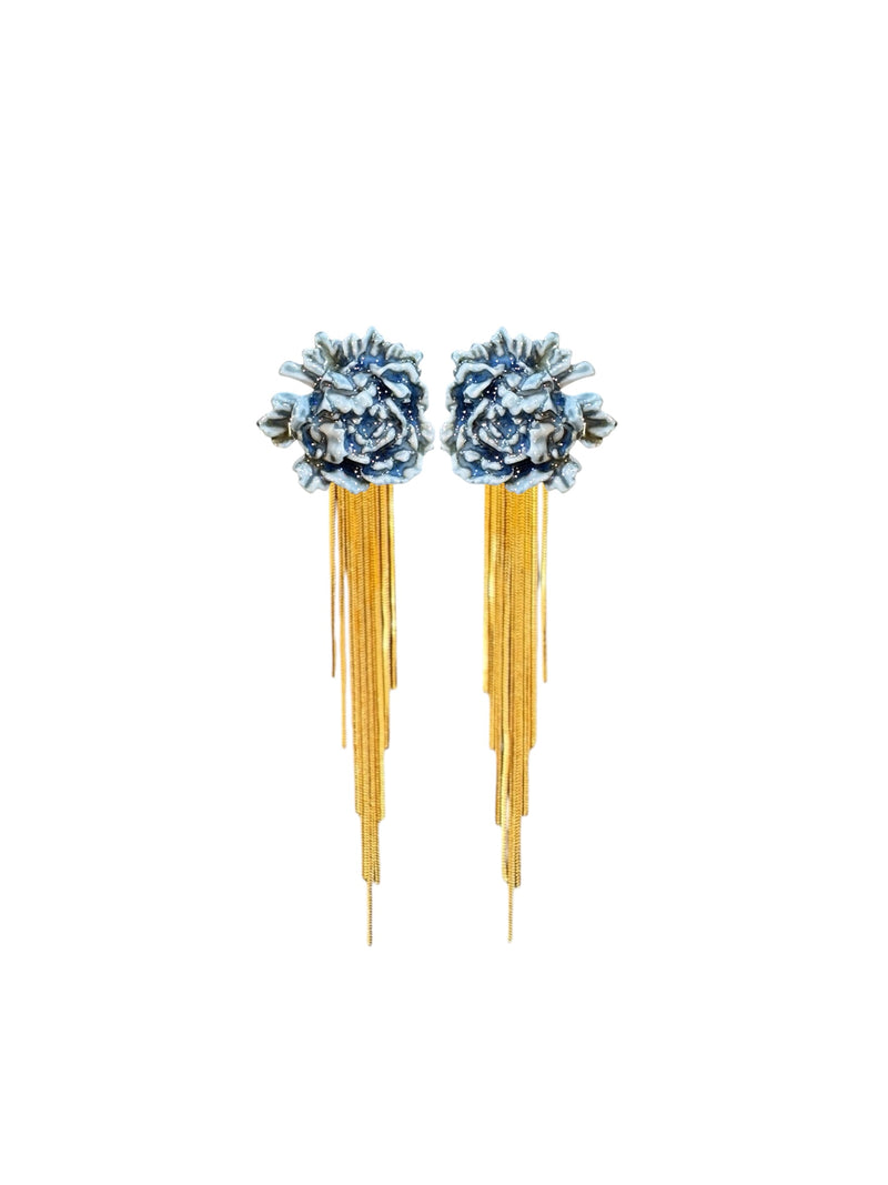 Pendientes Peonia Gold Labiescona