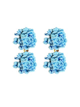 Pendientes Peonia Doble