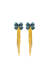 Pendientes Preppy Gold Ribbon Labiescona