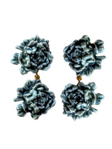 Pendientes Peonia Doble