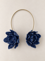 Diadema Rosa de Jardín for Redondo Brand - Azul